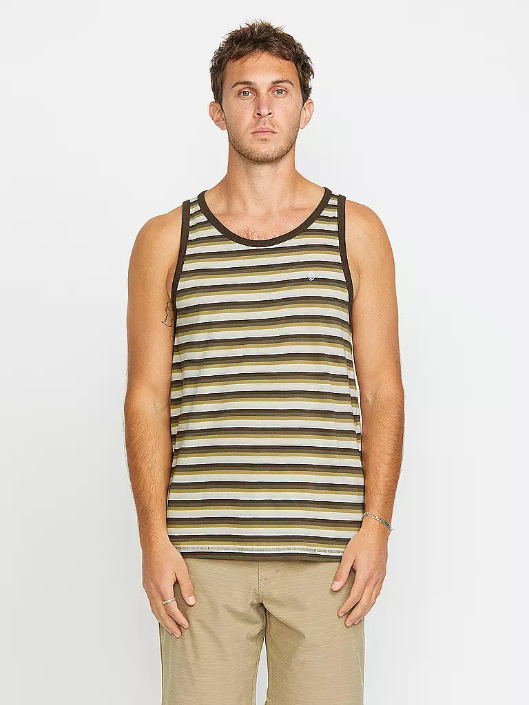 VOLCOM | Herren Beachtank Level Stone | beige