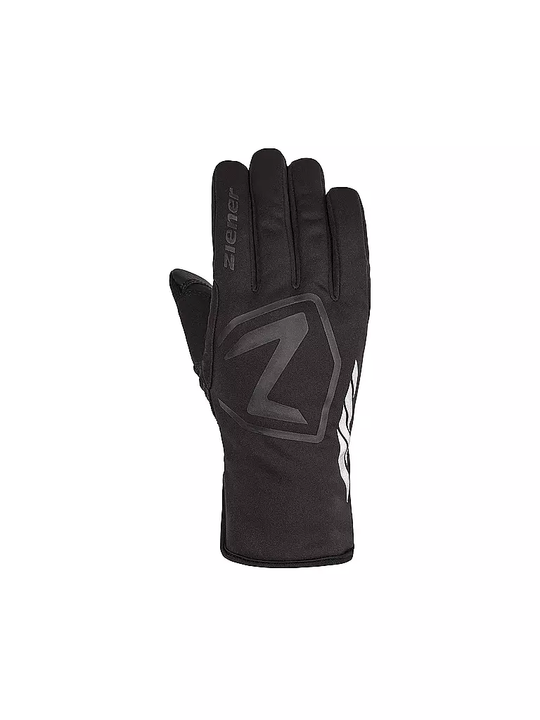 ZIENER | Winter Radhandschuhe DAQUA AS® TOUCH | schwarz